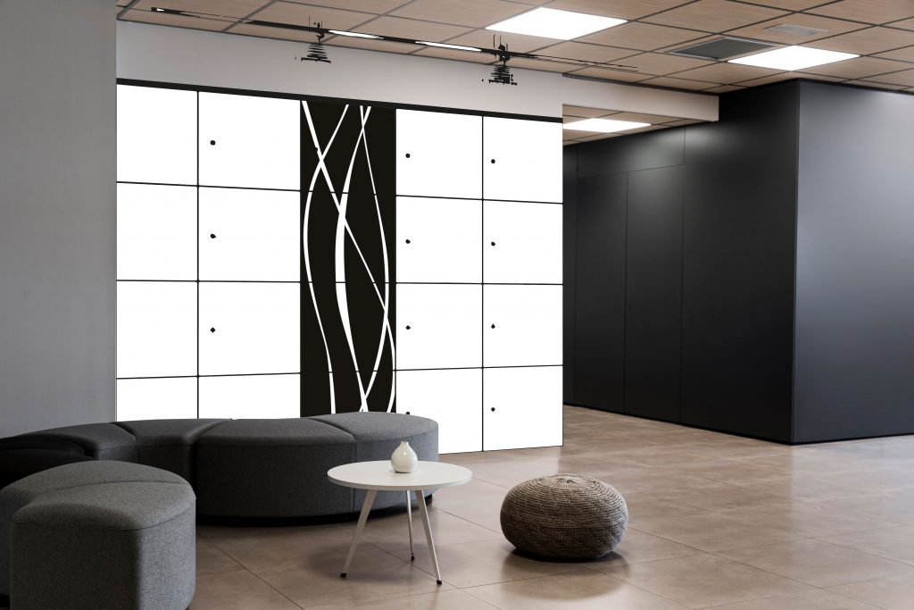 Diseño proyecto taquillas fenólicas de diseño TAYCA para sala de espera